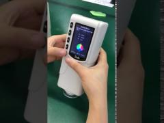 NR100 Colorimeter Chroma Meter Low Cost Color Meter Operation Video