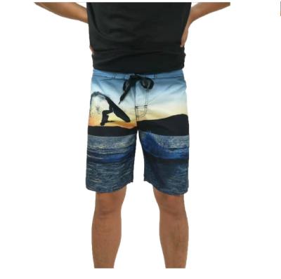 China Quanzhou Factory OEM Sublimation Printing Mens Swimwear Beach Shorts Board Shorts XT0032 for sale