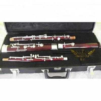 China Roffee's Children Silver Plated F Tone Maple Wood Bassoon 12039 for sale