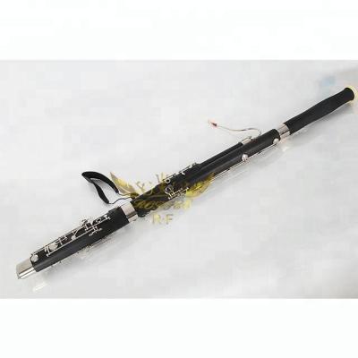 China Roffee C Tone Adult Ebony Powder Bassoon 302 Nickel Plated ABS for sale