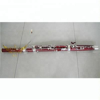 China Maple Roffee C Tone Maple Wood C Wood Adult Silver Plated Lead Bassoon for sale