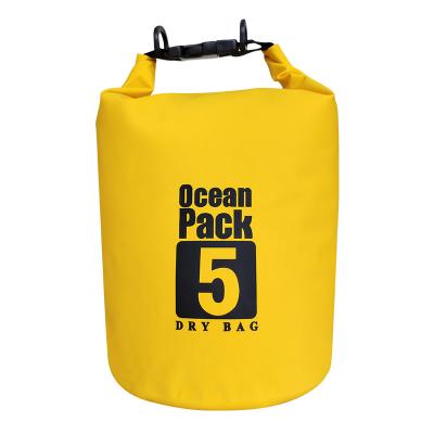 China Wholesale 2L Outdoor Bucket Waterproof Ocean Bag Ocean Outdoor Activity PVC Dry Backpack for sale