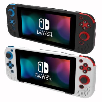 China HOXC Popular Silicone Shell Case for OLED Switch, OME Nintendo Factory OLED Switch Nintendo Cover Devices with Big Kickstand Cutout for sale