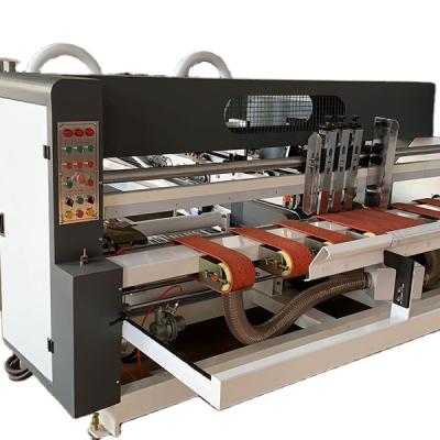 China Automatic Food Corrugated Box Stitching& Gluing Machine for sale