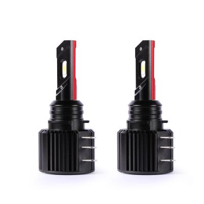 China 2021 new arrivals car accessories lights aluminum alloy car led H15 led super bright led headlight bulb for sale