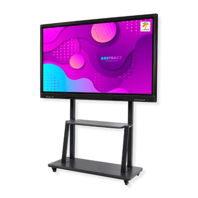 China School/Meeting/Training 85 Inch Business Meeting Interactive Touch Screen Monitor White LED Panel Presentation for sale