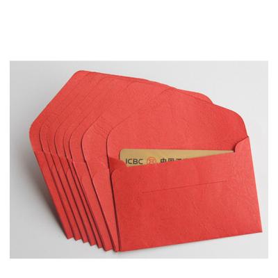 China High Quality Custom Printing Business Envelope A7 B6 C5 Size Paper Envelope For Gift Certificates Red Envelopes for sale