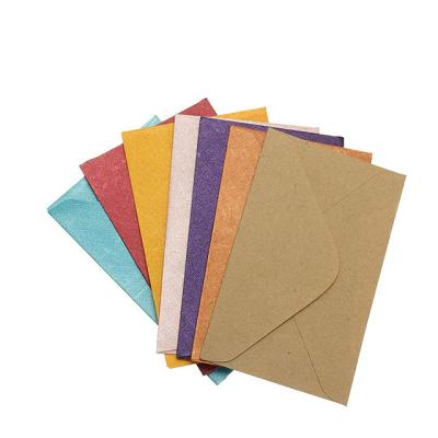 China Custom Size and Logo Business Envelope Kraft Material and Gift Envelope Use Brown Kraft Paper Envelope for sale