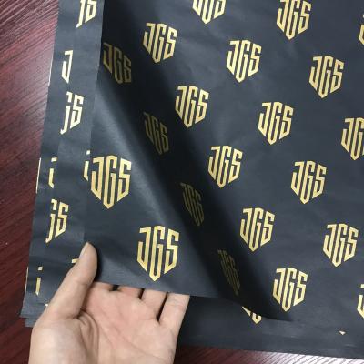 China ANTISTATIC Custom Printing Custom Tissue Paper Wrapping For Hair Extension for sale