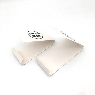 China Recycled Materials Custom Printing And Self Adhesive Seal Paper Sock Wrapping Size White Paper Sleeve Wrapping for sale