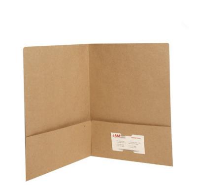 China Brochure Book Cover Protect Custom Printing A4 Paper Presentation Folder With Pocket for sale