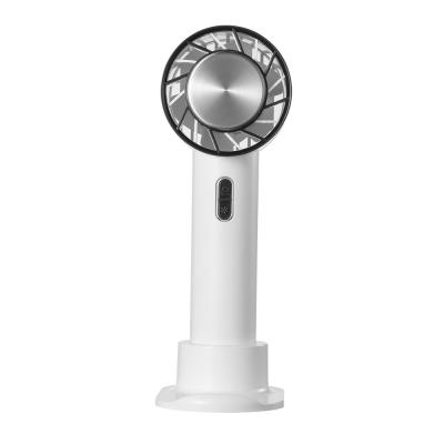 China USB Rechargeable Hand Held Electric Fan 180g 3 Speed Travel Mini Fan for sale