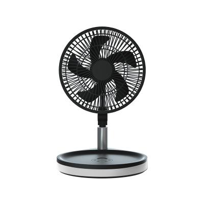 China 9 fan de tabla plegable portátil de plegamiento de la batería de la fan 10000mAh de la pulgada con la luz llevada en venta