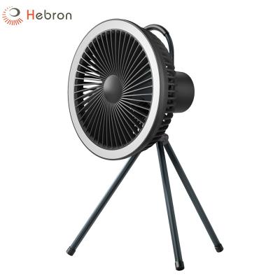 Chine Fan de oscillation du trépied 7800mAh extérieur pliant la fan fraîche automatique d'USB à vendre