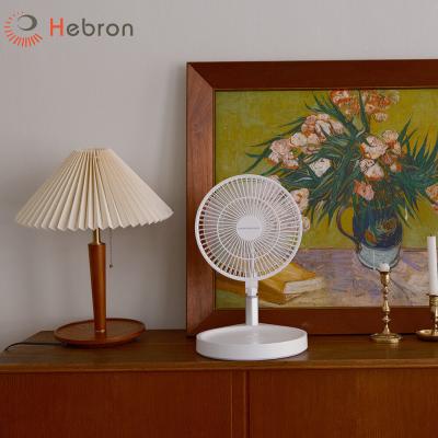 China Fan-Mini Ventiladors BLDC Hebrons USB faltbarer Bewegungswieder aufladbarer Stand-Fan zu verkaufen