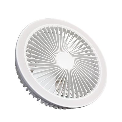 China 4 Speed Portable Camping Fan Outdoor Hanging Mini Ceiling Fans With LED Light Timing for sale