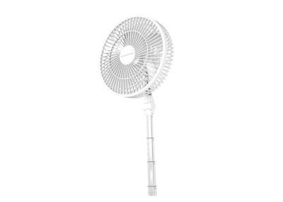 China Tipo puro plegable portátil del control del RF del botón de la fan del motor de DC del cobre en venta