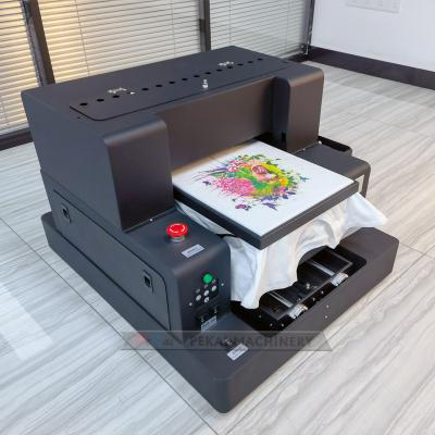 China Garment Shops A3 L805 Multifunctional DTF/DTG Printer Flatbed Automatic Printing Machine For Heat Transfer Clothing for sale