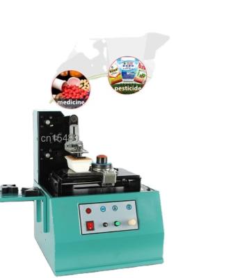 China Garment Shop Electric Oil Cup Printer Round Pad Ink Printer Move Ink Printing Machine TDY-300 for sale