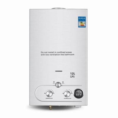 China Good Quality 8L Water Heater Propane LPG Outdoor Hot Gas Tankless Water Heater for sale