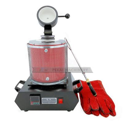 China New Small Machinery Repair Shops Desgin Casting Tool 1/2/3Kg Automatic Electric Metal Melting Furnace For Sale for sale