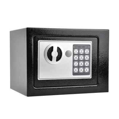 China Digital 17E Digit Password Jewelry Storage Money Steel Security Box for sale