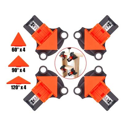 China 4pcs 5-22mm Right Angle Clamps 4pcs 5-22mm Right Angle Clamps Woodworking Corner Staple Corner Staple Positioning Fixture Tool for sale