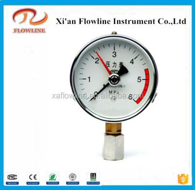 China Staubkess Steek Case 2.8kpa lpg Gas Pressure Gauge Regulator for sale