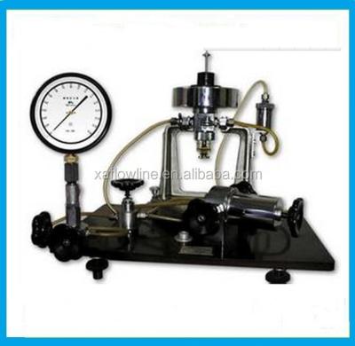 China Stainless Steel Case Pump Pressure Gauge Calibration Piston Machine for sale