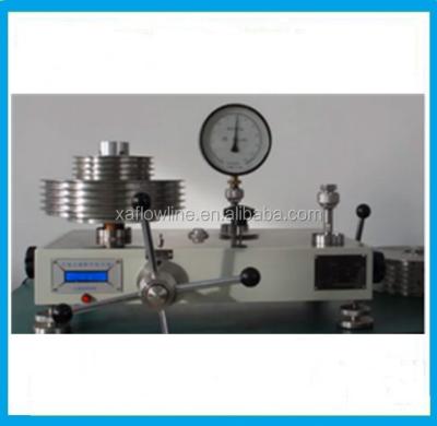 China Stainless steel case laboratory piston gauge, piston pressure gauge, digital pressure gauge for sale