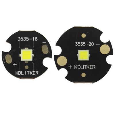 China DIY Flashlight SFQ43 4x 3000 Lumens Core 3V 12A Throw Long SMD 3535 LED On KDLITKER DTP Copper MCPCB DIY Flashlight for sale