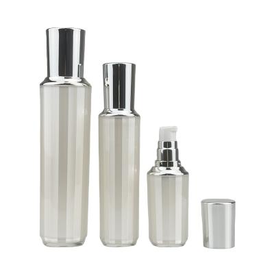 China Wholesales 30g 50g 15ml 30ml 60ml 100ml 120ml cosmetic acrylic lotion bottle with pump for sale