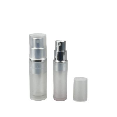 China Mini Cosmetic Atomizer Bottle 5ml 10ml Pressure Perfume Spray Vials for sale