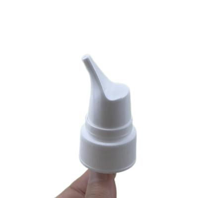 China Full Recycled Plastic Nasal Spray With Transparent Cap 30mm Nasal Sprayer for sale