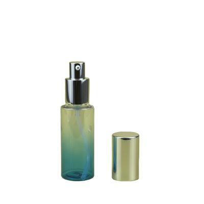 China Thickwall Pet Cosmetic Bottle Customized Color Spray Bottle With Mist Sprayer 8ml 20ml 50ml for sale