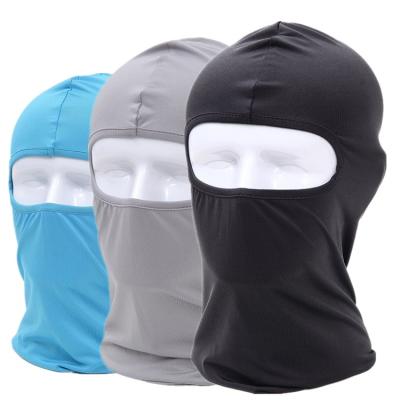 China Sports Outdoor Polyester Logo Full Face Balaclava Ski Custom Warm Face Mask Cycle Mask for sale