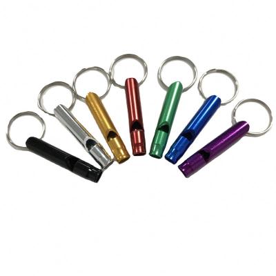 China Key Wholesale Women Outdoors Self Defense Products Aluminum Material Rack Survival Pipes Key Chain for sale