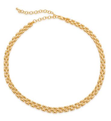 China 18K Oro Revestido Moda de Mujeres más gruesa de latón cadena colgante collares en venta