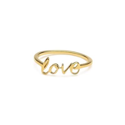 China OEM/ODM Love Infinity Rings Sterling Silver 925 Jewellery Band Ring For Women Men Rings Unisex for sale