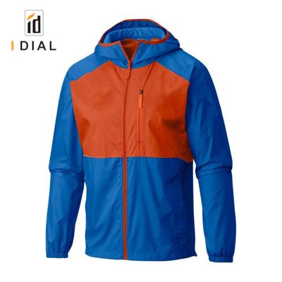 China 2020 Custom Polyester Anti-Shrink Hooded Softshell Men's Waterproof Anorak Sports Jacket for sale