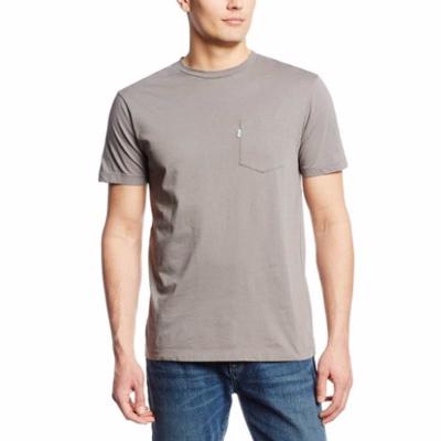 China Breathable Simple Round Neck Men's Custom Casual T Shirts for sale