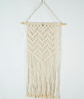 China Fabric Macrame Cotton Rope Wall Hangning Decoration for sale