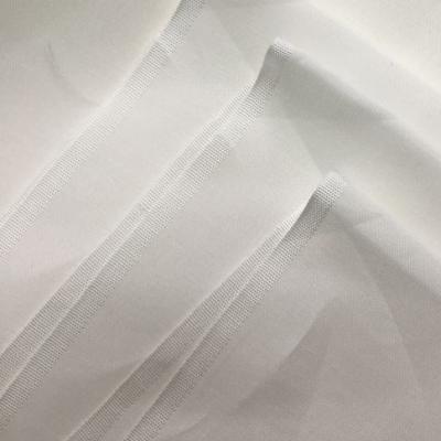 China Breathable Mens Womens Dress Shirt Apparel Factory Dyed Woven White Greige Fabric 12mm 30 70 Cotton 49GSM 140cm Width Silk Cotton Fabric for sale