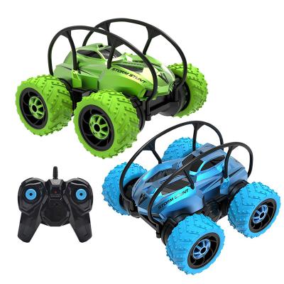 China RC Hobby 2.4GHz Rc Control Flipping Car Cool 360 Degree To Turn Vehicle Toys Stunt Rolling Four-wheel Drive Remote Car For Kids for sale