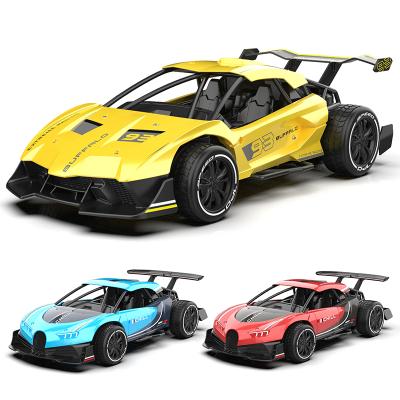 China 1:14 Scale Simulation Alloy Model Metal Rc Car Remote Control High Speed ​​1:14 Scale RC Model Toys Race Car 4CH For Kids 8 Years for sale