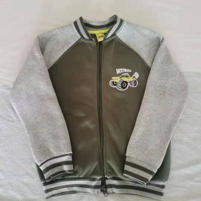 China Children's Casual Wear Children's Boys Softball Jacket Spring Autumn Jacket 2-8 Breathable Wear for sale