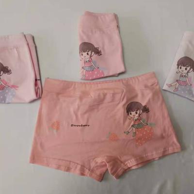 China Girl's Cartoon Princess 100% Cotton Printed Underwear QUICK DRY Custom Children's Underwear Girl Children's Underwear for sale