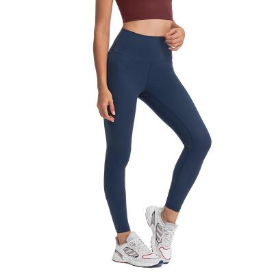 China Wholesale Women's Breathable Leggings Women's High Waist Lift Hip Workout Running Small Foot Fitness Pants Winter Yoga Pants for sale