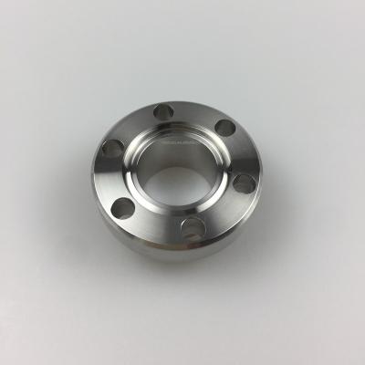 China SS304 / SS304L Meinuox Stainless Steel Vacuum CF Bored Vacuum Flange for sale