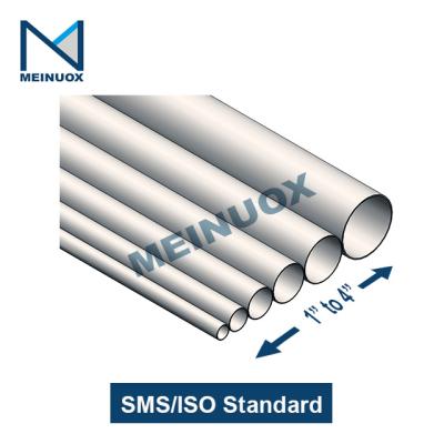 China Meinuox SMS Corrosion Resistant Standard Sanitary Tube (ISO) for sale